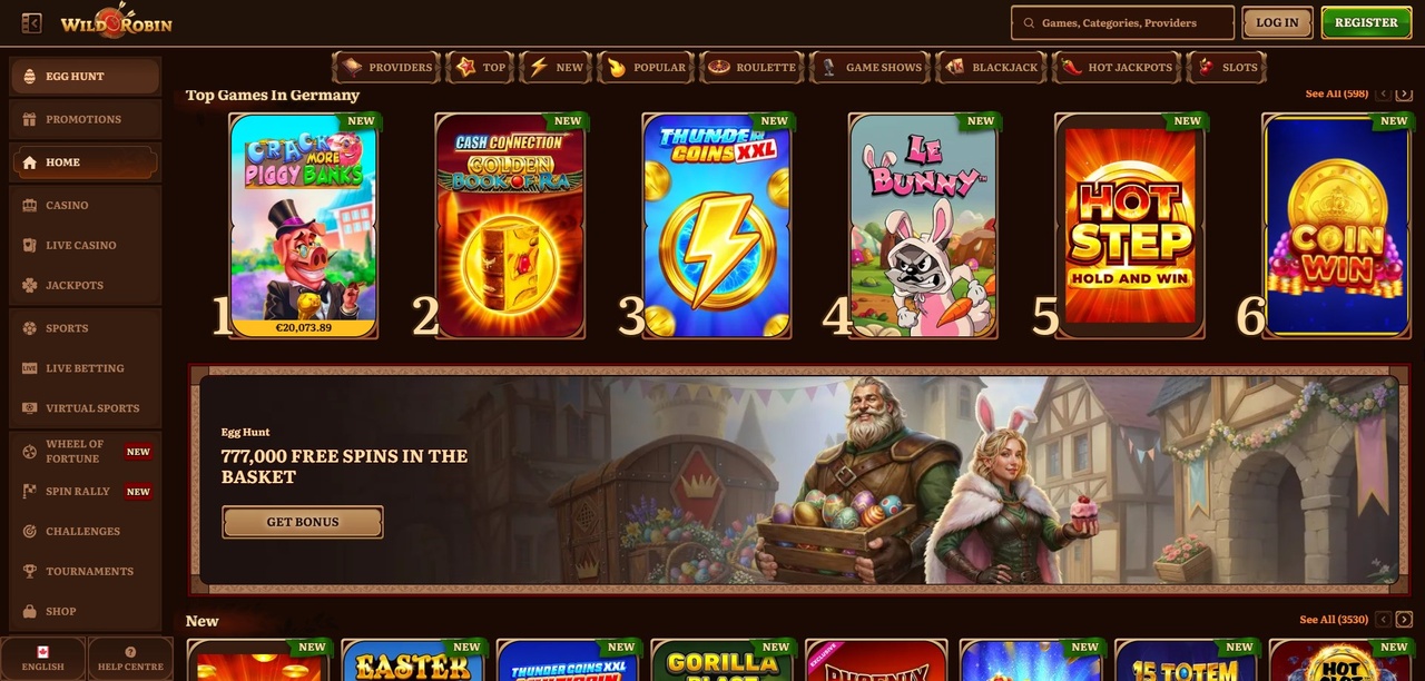 Wild Robin Casino Casino